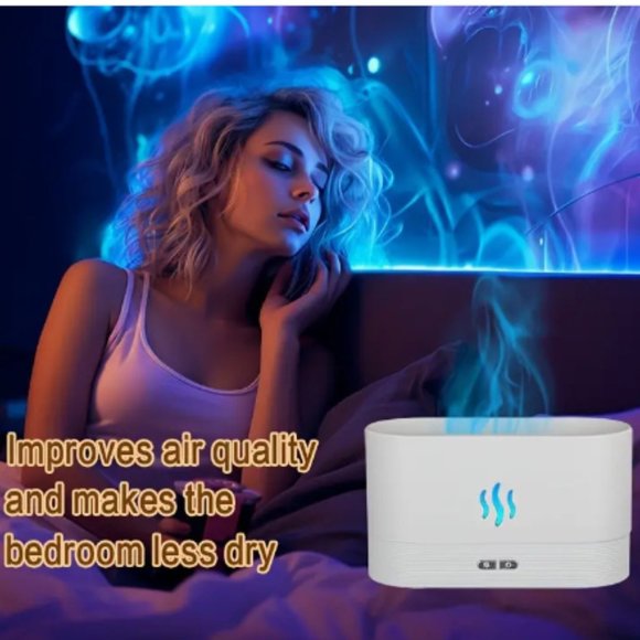 Flameless Flame Aroma Diffuser NIB - Picture 4 of 4